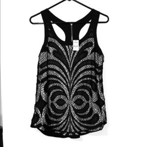 Black Crochet Top